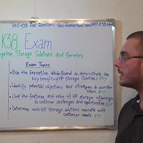 HP2-K38 – Practice Exam Test Questions HP