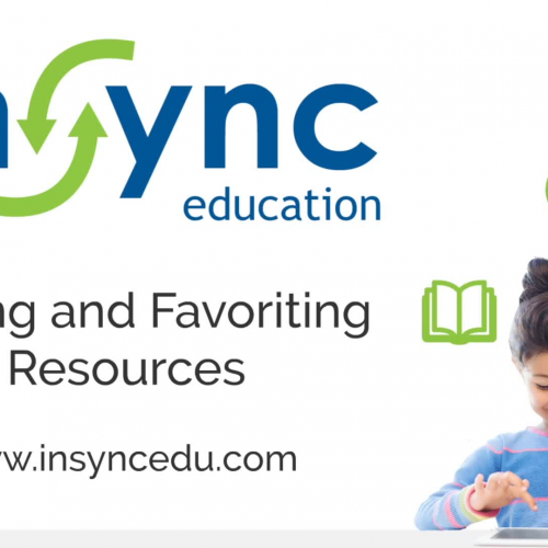 Finding and Favoriting Resource in InSync - Students