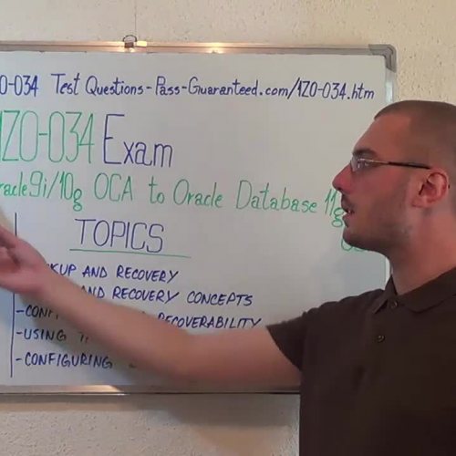 1Z0-034 – Practice Exam Test Questions Oracle