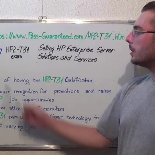 HP2-T31 – Practice Exam Test Questions HP