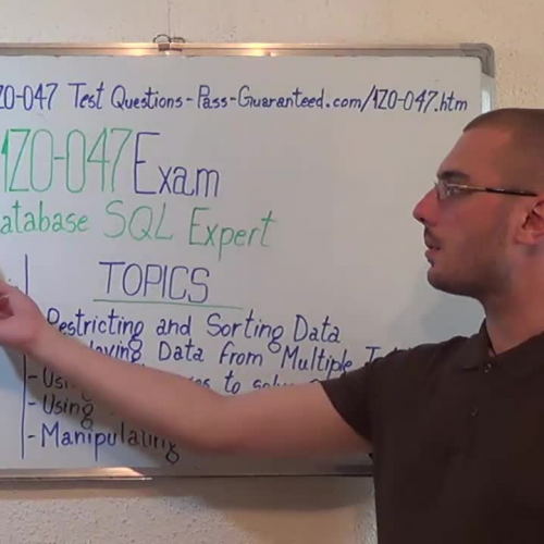 1Z0-047 – Practice Exam Test Questions Oracle