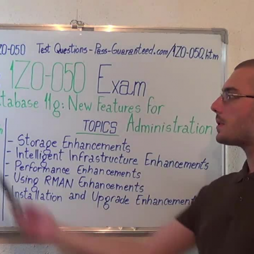 1Z0-050 – Practice Exam Test Questions Oracle