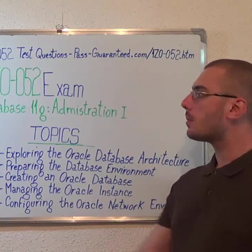 1Z0-052 – Practice Exam Test Questions Oracle