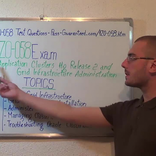 1Z0-058 – Practice Exam Test Questions Oracle