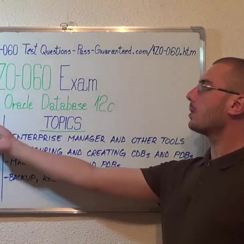 1Z0-060 – Practice Exam Test Questions Oracle