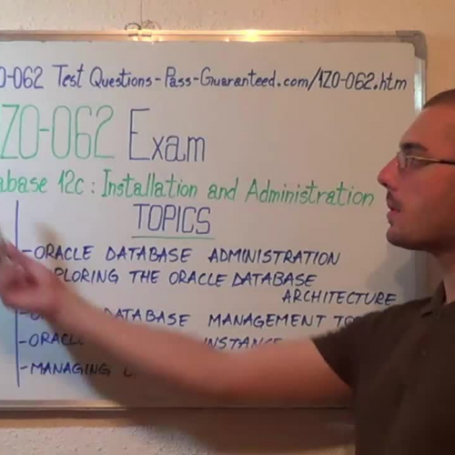 1Z0-062 – Practice Exam Test Questions Oracle