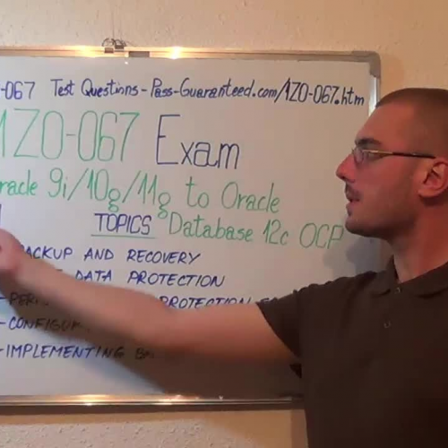 1Z0-067 – Practice Exam Test Questions Oracle