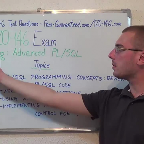 1Z0-146 – Practice Exam Test Questions Oracle