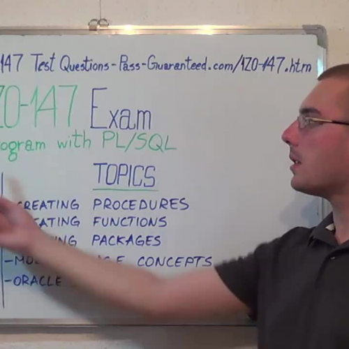 1Z0-147 – Practice Exam Test Questions Oracle