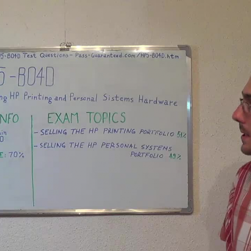 HP5-B04D – Practice Exam Test Questions HP