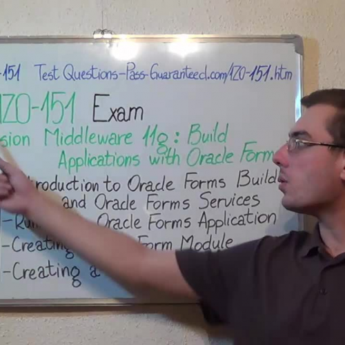 1Z0-151 – Practice Exam Test Questions Oracle