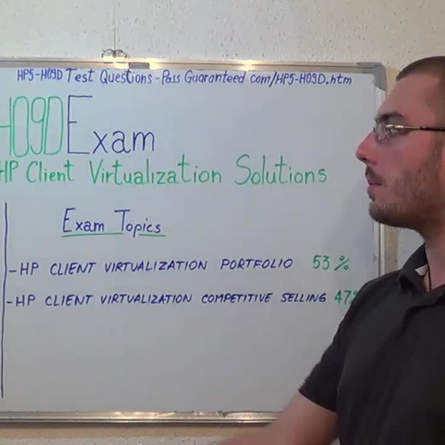 HP5-H09D – Practice Exam Test Questions HP