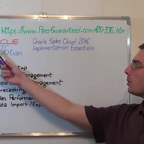 1Z0-336 – Practice Exam Test Questions Oracle