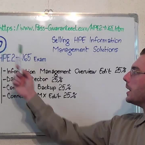 HPE2-N65 – Practice Exam Test Questions HP