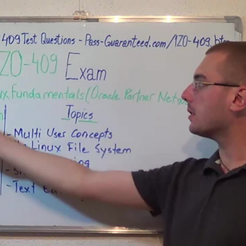 1Z0-409 – Practice Exam Test Questions Oracle