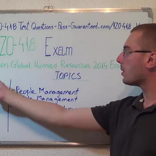 1Z0-418 – Practice Exam Test Questions Oracle