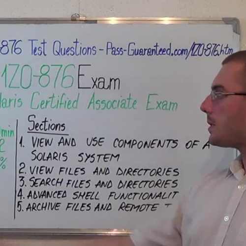 1Z0-876 – Practice Exam Test Questions Oracle