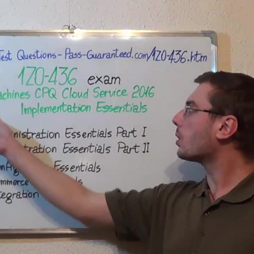 1Z0-436 – Practice Exam Test Questions Oracle