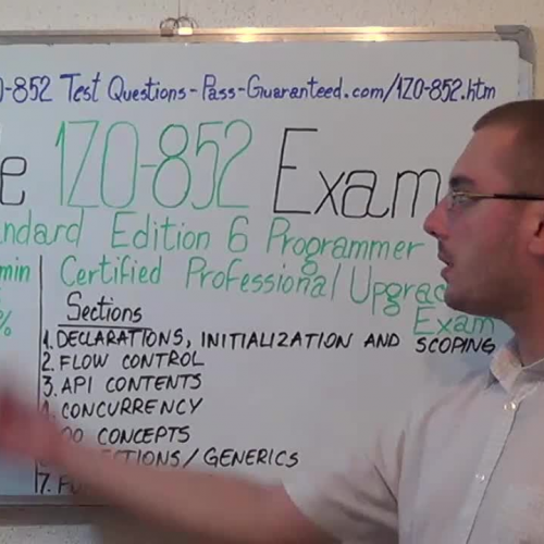 1Z0-852 – Practice Exam Test Questions Oracle