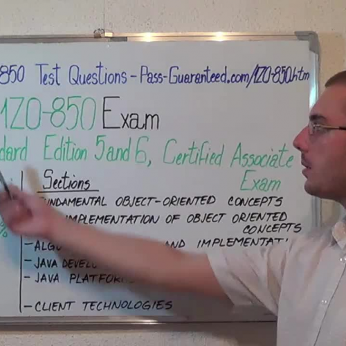 1Z0-850 – Practice Exam Test Questions Oracle