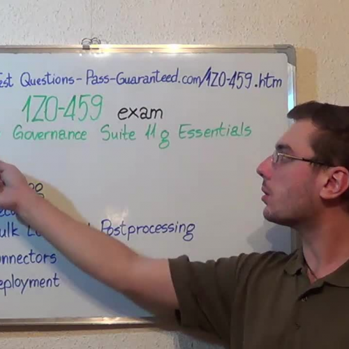 1Z0-459 – Practice Exam Test Questions Oracle