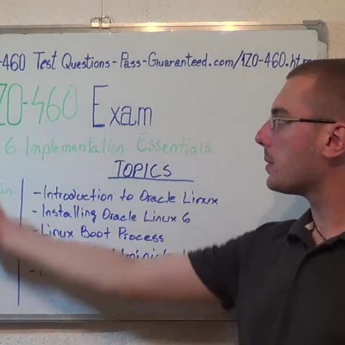 1Z0-460 – Practice Exam Test Questions Oracle
