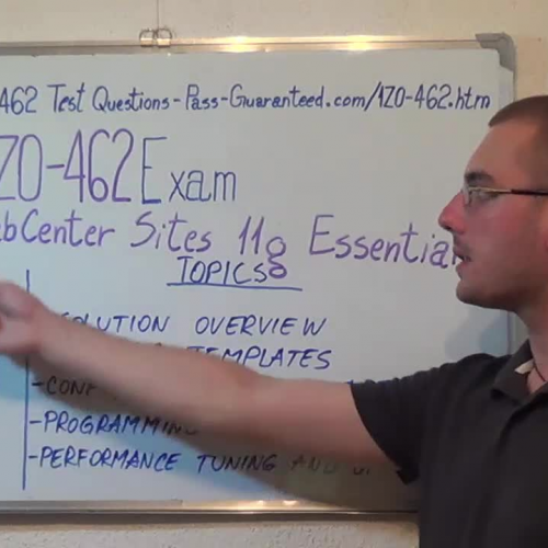 1Z0-462 – Practice Exam Test Questions Oracle