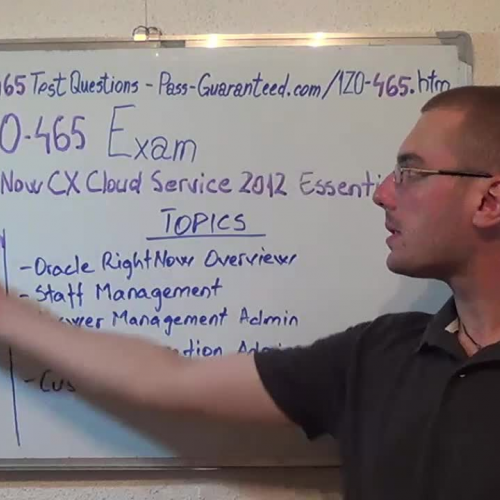 1Z0-465 – Practice Exam Test Questions Oracle