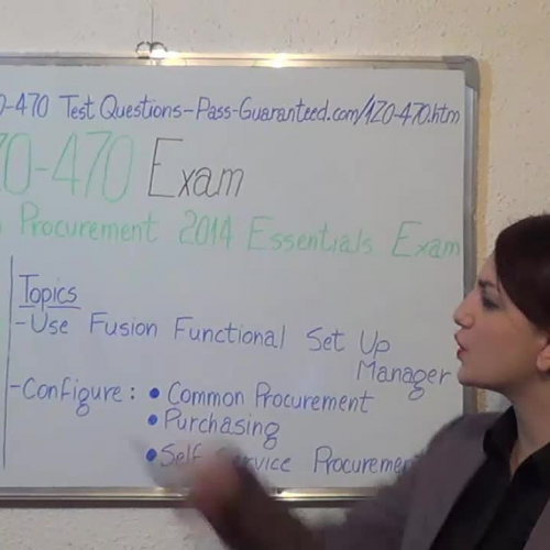 1Z0-470 – Practice Exam Test Questions Oracle