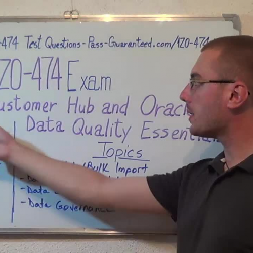 1Z0-474 – Practice Exam Test Questions Oracle