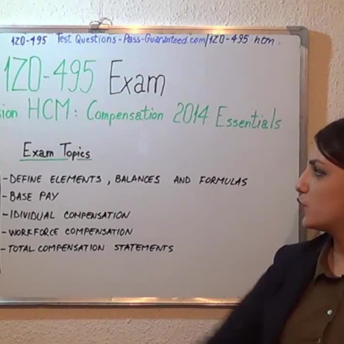 1Z0-495 – Practice Exam Test Questions Oracle