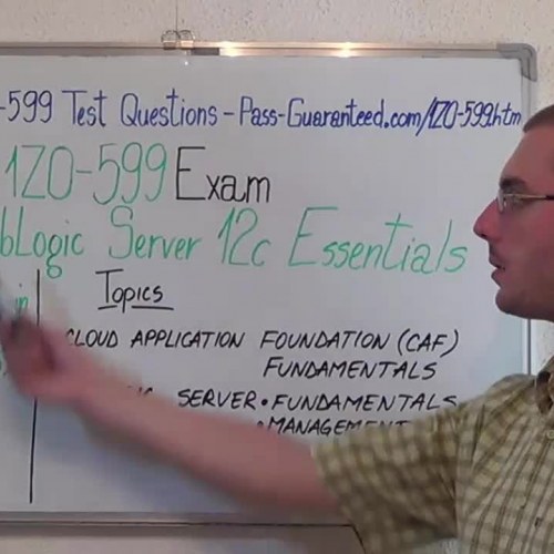 1Z0-599 – Practice Exam Test Questions Oracle