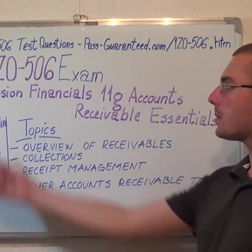 1Z0-506 – Practice Exam Test Questions Oracle