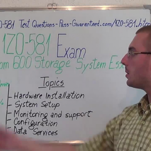 1Z0-581 – Practice Exam Test Questions Oracle