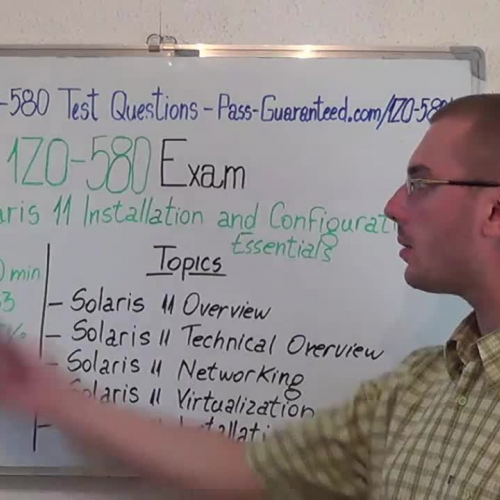 1Z0-580 – Practice Exam Test Questions Oracle