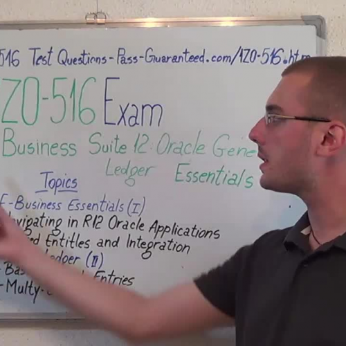 1Z0-516 – Practice Exam Test Questions Oracle