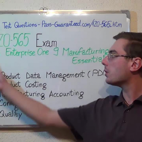 1Z0-565 – Practice Exam Test Questions Oracle