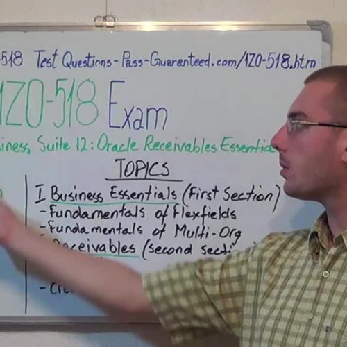 1Z0-518 – Practice Exam Test Questions Oracle