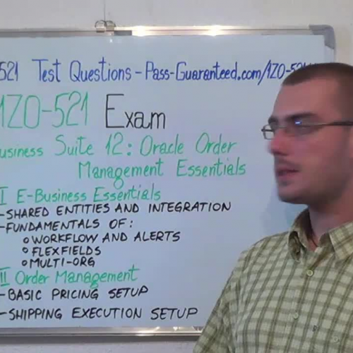 1Z0-521 – Practice Exam Test Questions Oracle