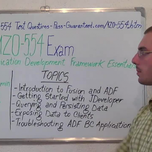 1Z0-554 – Practice Exam Test Questions Oracle