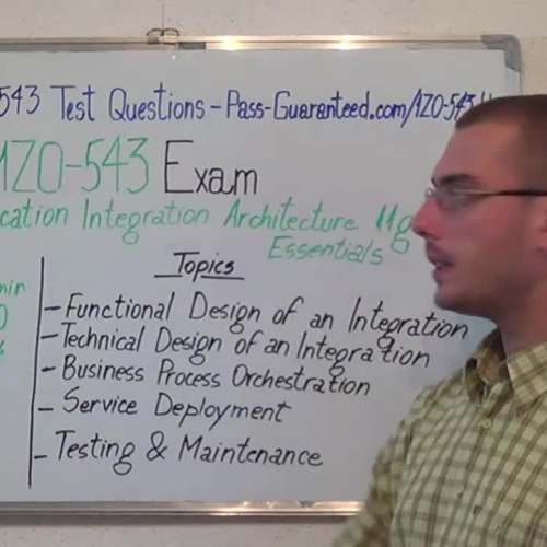 1Z0-543 – Practice Exam Test Questions Oracle
