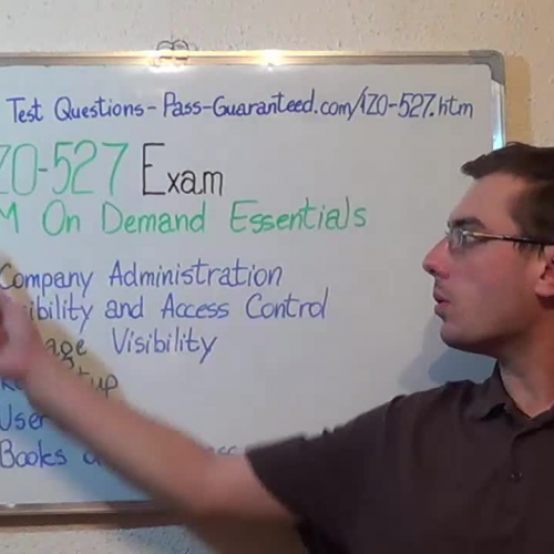1Z0-527 – Practice Exam Test Questions Oracle