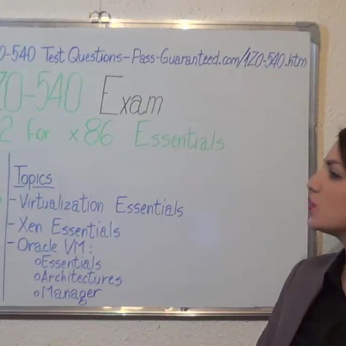 1Z0-540 – Practice Exam Test Questions Oracle