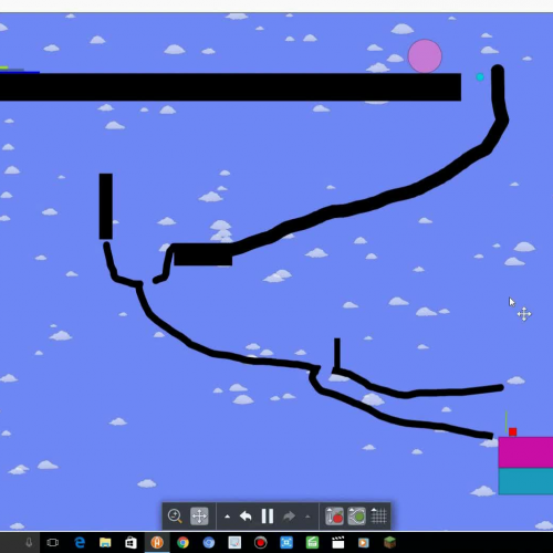 Rube goldberg-physical reactions