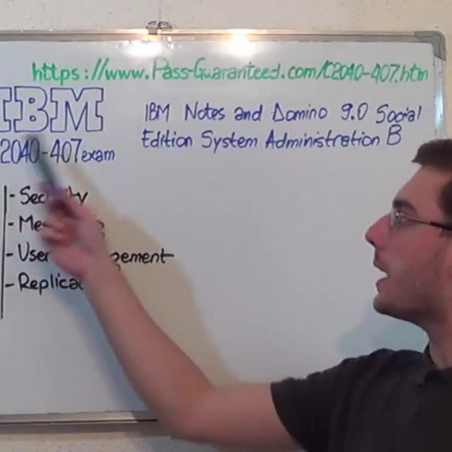 C2040-407 – Practice Exam Test Questions IBM