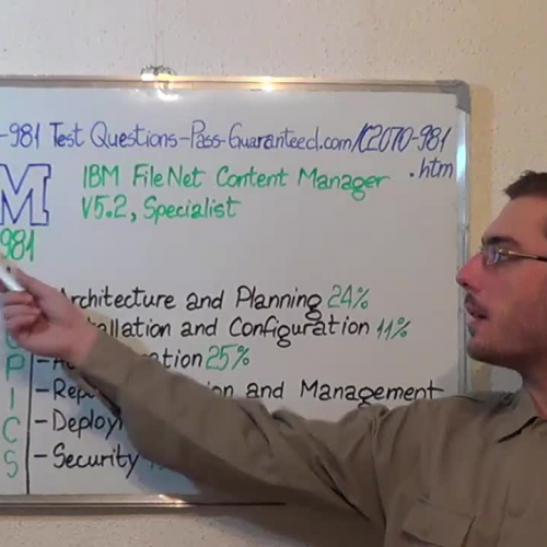 C2070-981 – Practice Exam Test Questions IBM