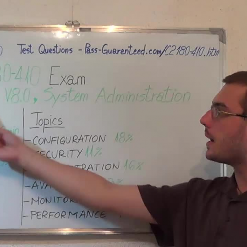 C2180-410 – Practice Exam Test Questions IBM