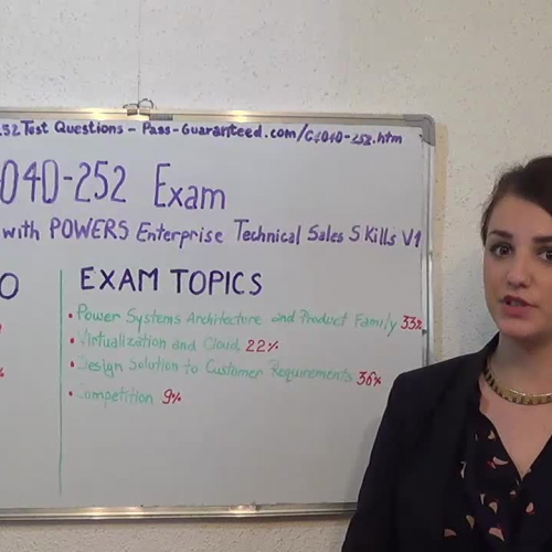 C4040-252 – Practice Exam Test Questions IBM