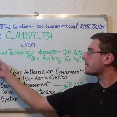 C_AUDSEC_731 – Practice Exam Test Questions SAP