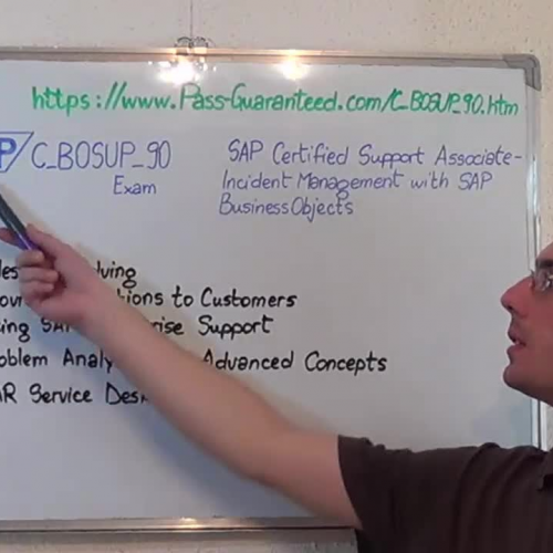 C_BOSUP_90 – Practice Exam Test Questions SAP